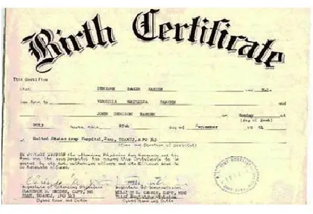 The Most Expensive Birth Certificate